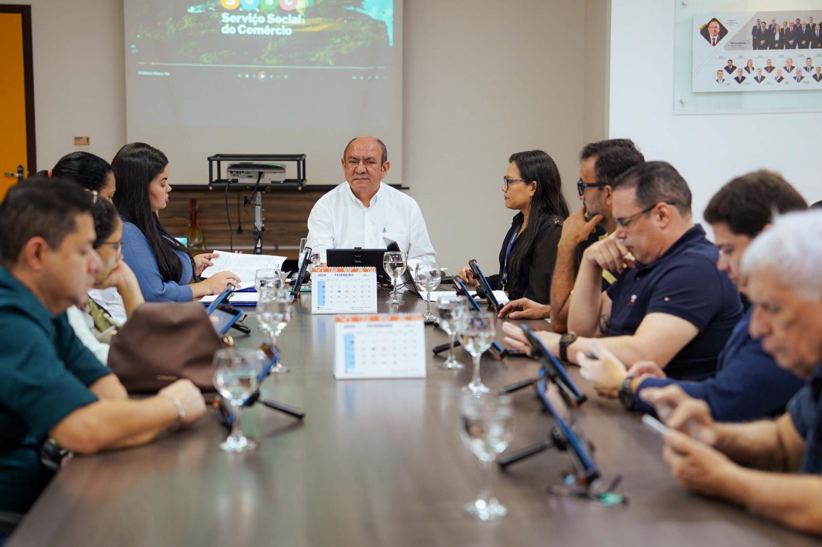 Sesc Amapá Galeria Ações Reunião do Conselho Regional Março 2024