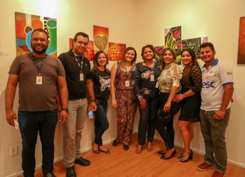 Vernissage da Exposição: "Feito com o Defeito" e Entrega de Certificados do Curso de Artes Visuais - PCG