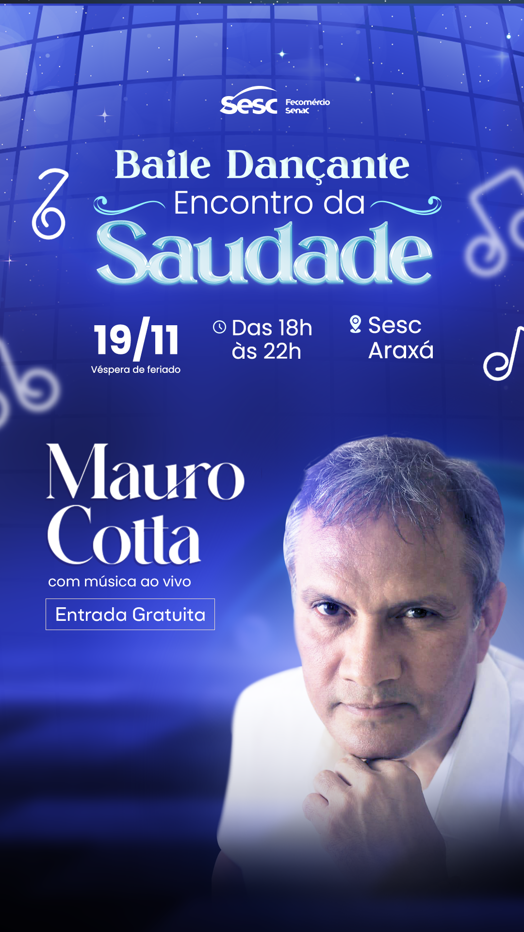 Baile Dançante: Encontro da Saudade